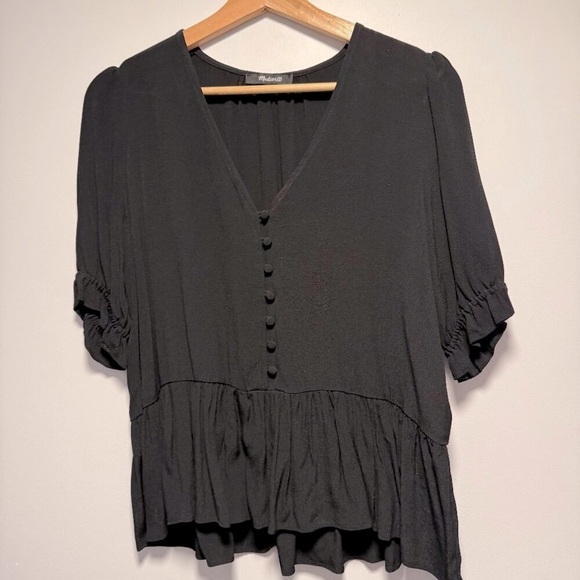Madewell Black Top Small - Picture 1 of 7